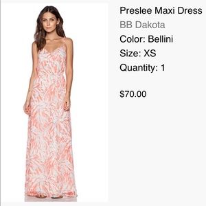BB Dakota Preslee Maxi Dress